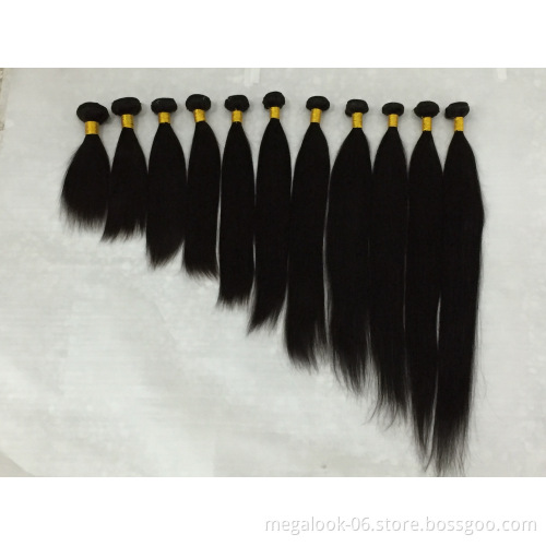 Straight Mink Virgin Hair Brazilian Hair Bundle,Remy 100 Brazilian Human Hair Weave,Virgin Raw Brazilian Cuticle Aligned Hair